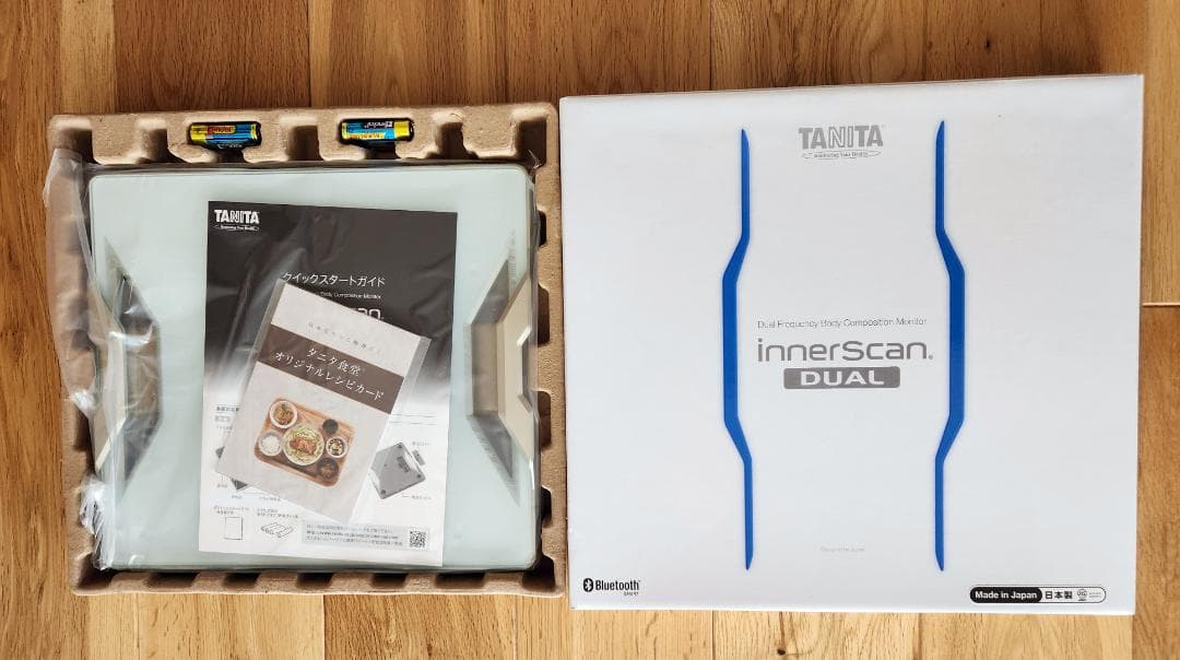 TANITA InnerScan DUAL ホワイト RD-907 WH