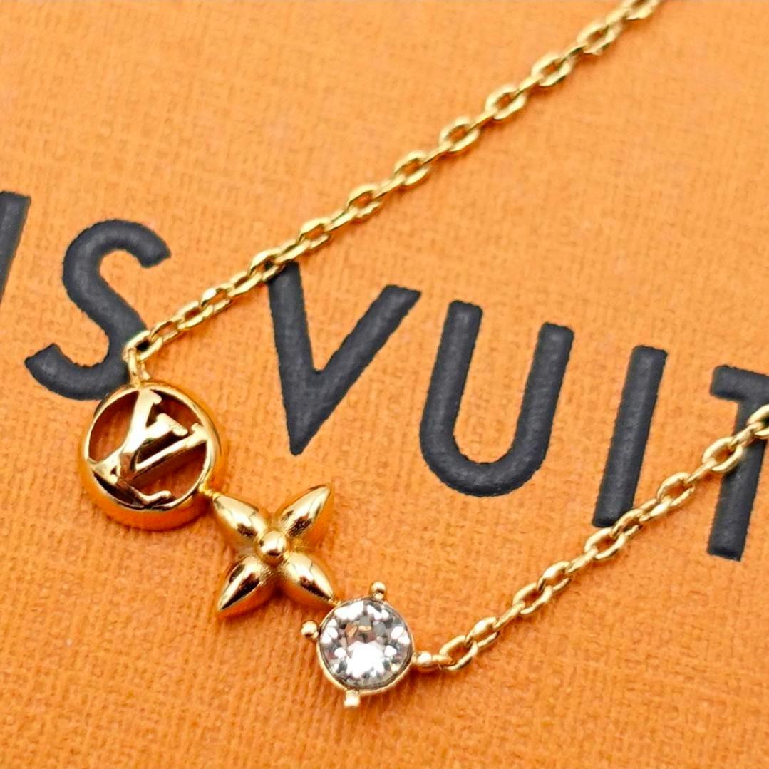 ルイヴィトン プティルイ ネックレス ゴールド レディース ナノ エセンシャル