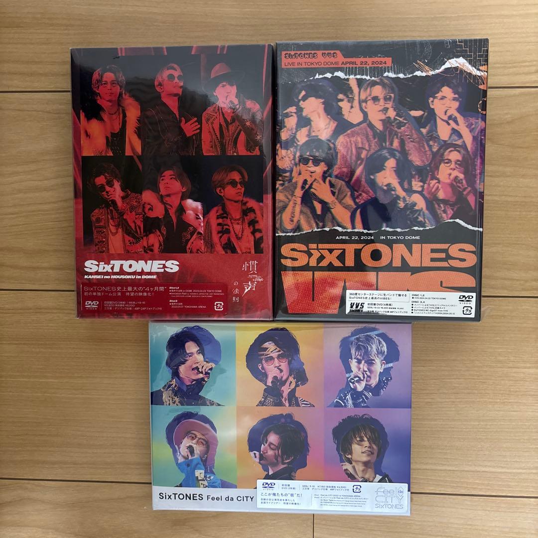 SixTONES ライブDVD