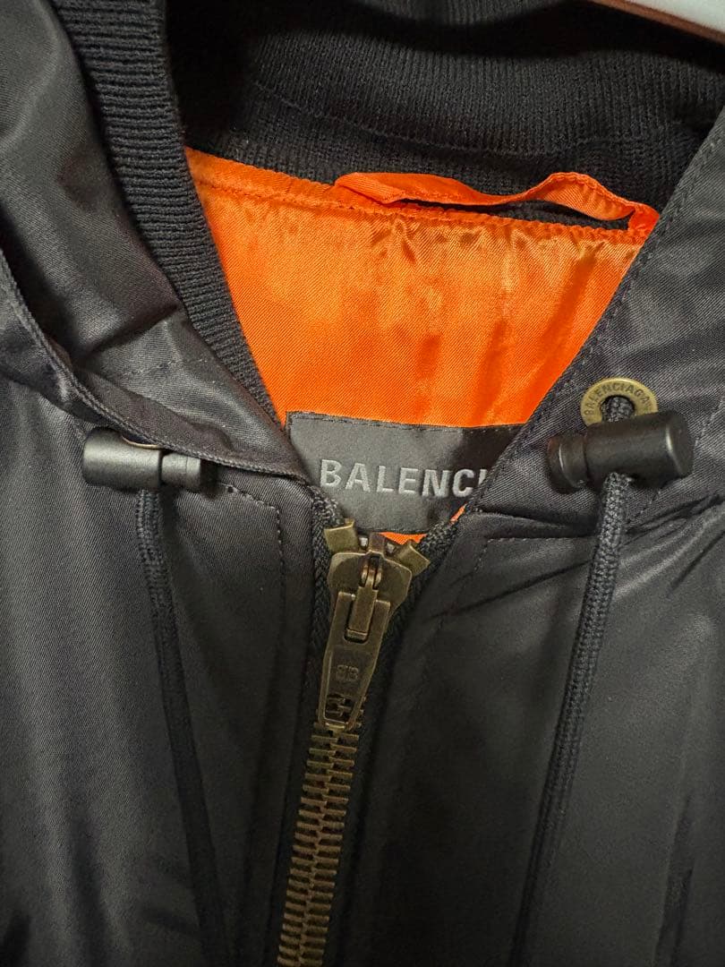 BALENCIAGA カレッジロゴ　ボンバージャケット　最安値
