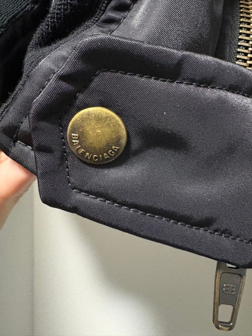 BALENCIAGA カレッジロゴ　ボンバージャケット　最安値
