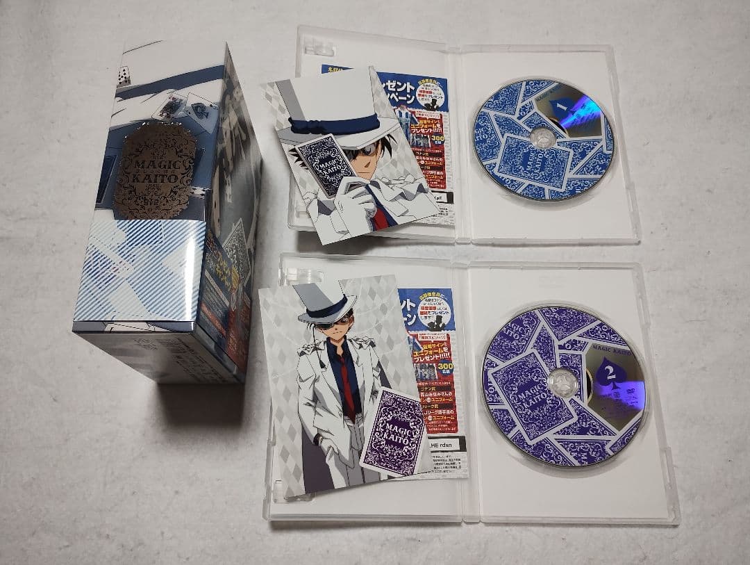 まじっく快斗 DVD 全4巻 初回版BOX付