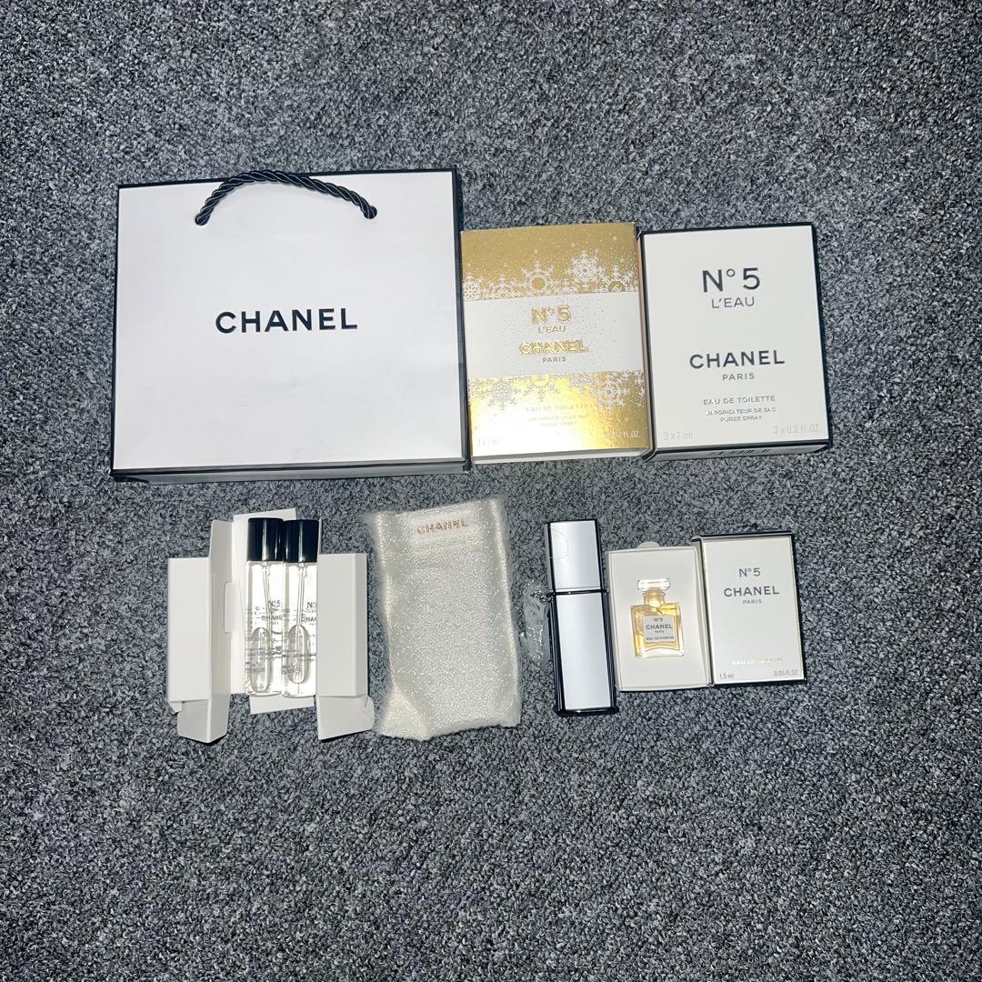 CHANEL No5 24年ホリデー パース スプレー チャーム セット