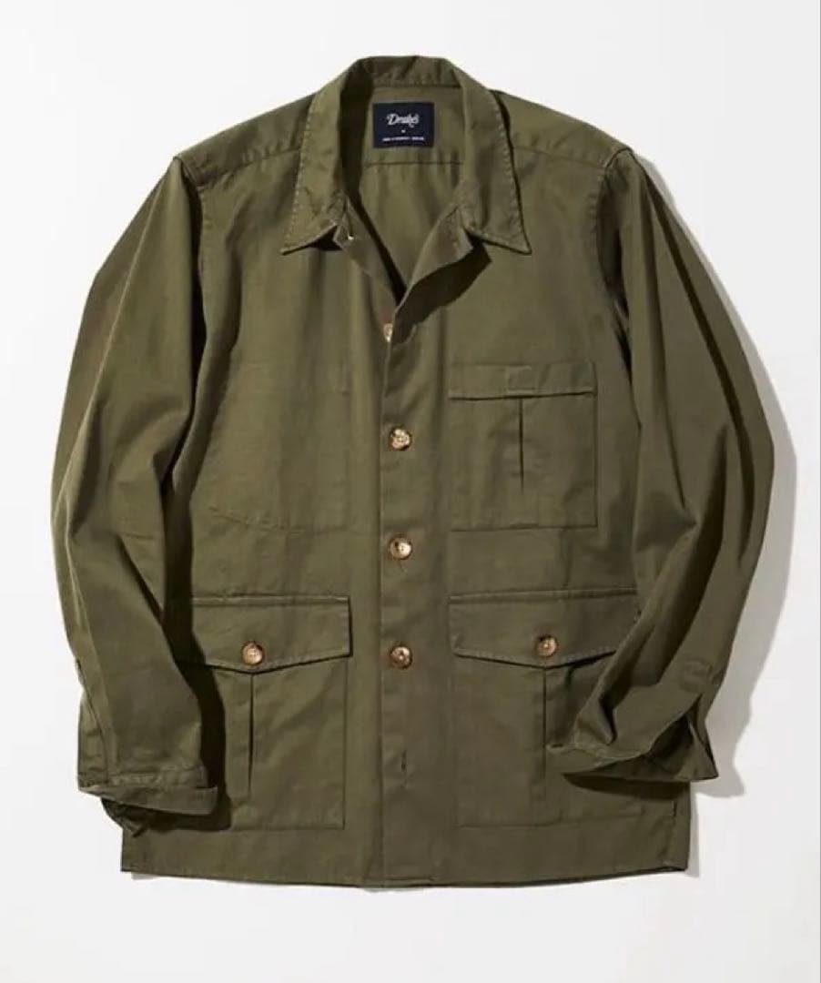 Drake's ドレイクス　オーバーシャツ