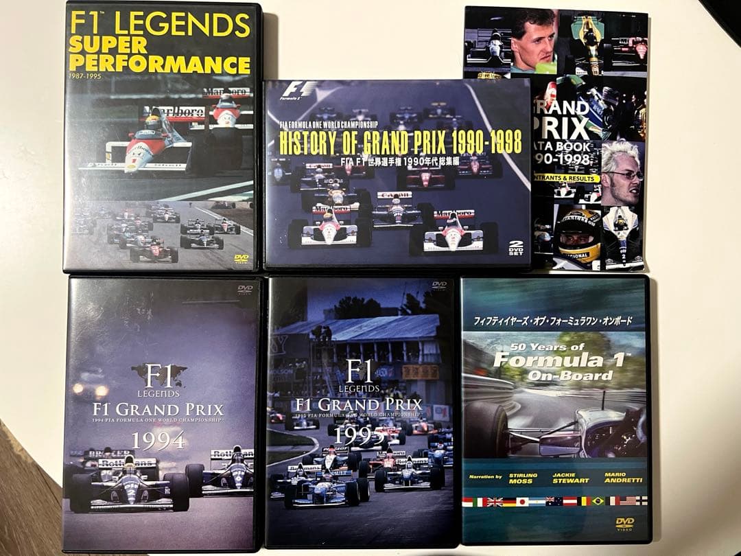 【値下】F1 DVD6枚｜F1 LEGENDS GRAND PRIXほか