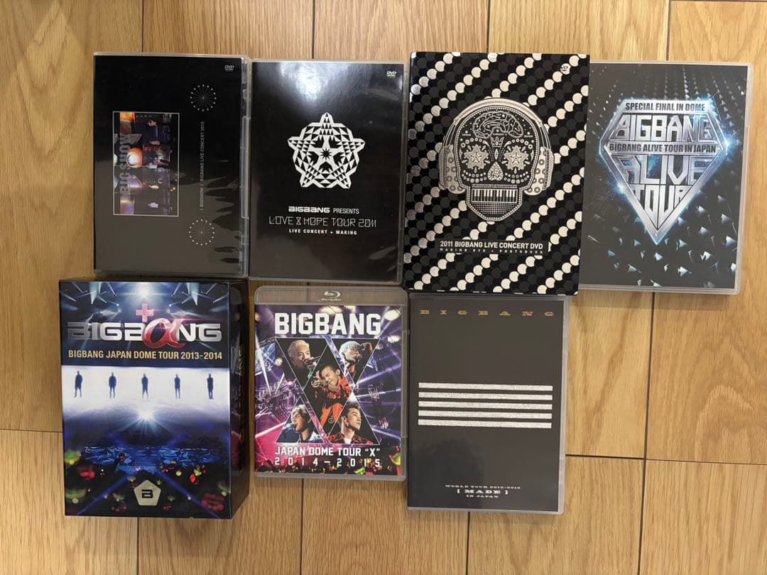 BIGBANG LIVE DVD Blu-ray 7作品セット　コンサート