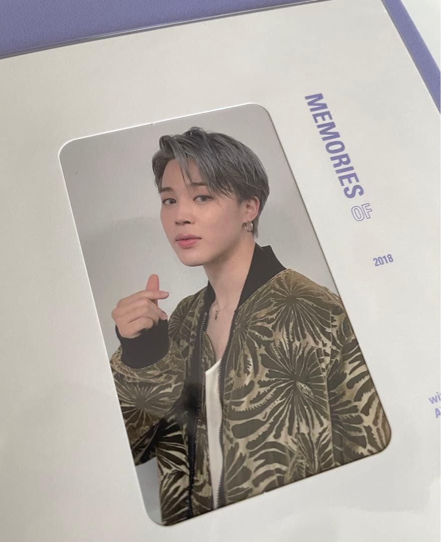 ⭐️公式 BTS メモリーズ 2018 Blu-ray ジミントレカ付き⭐️