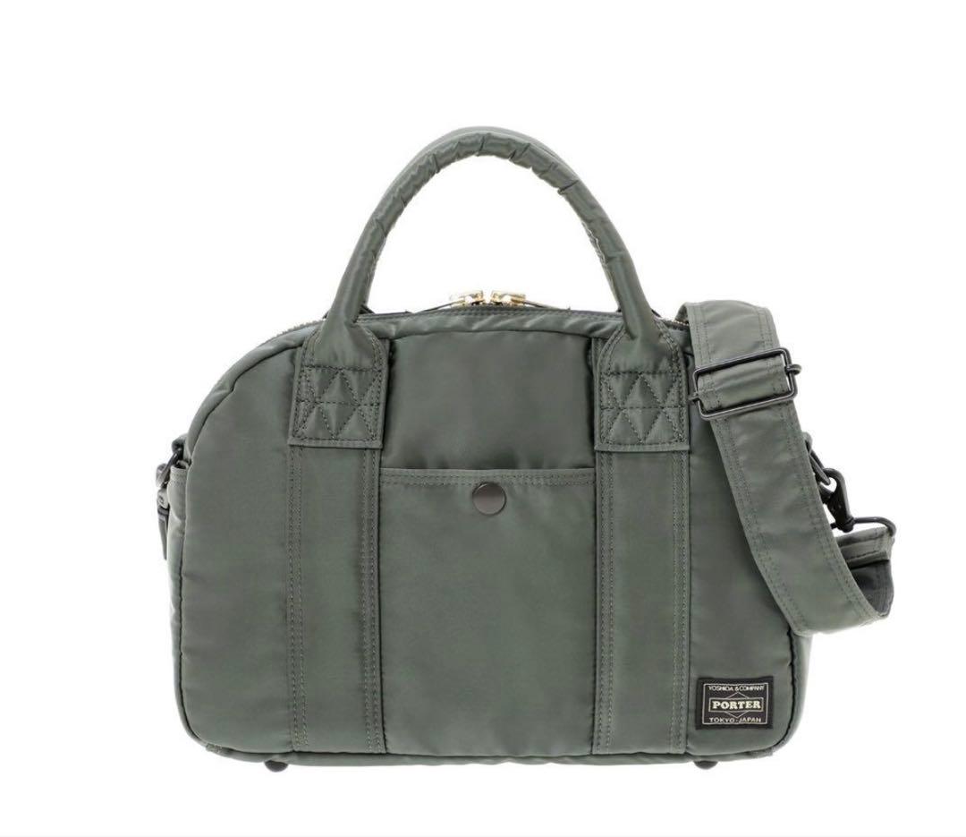 poter tanker boston bag セージグリーン