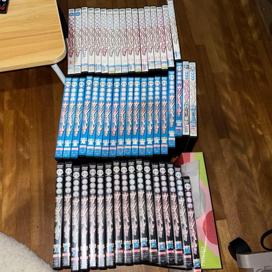 金色のガッシュベル　アニメDVD 全巻➕映画2本