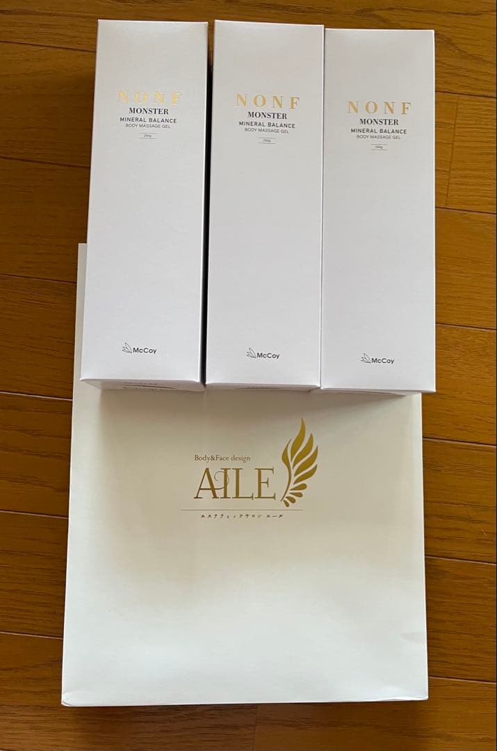 NONF MONSTER ボディマッサージジェル 250g 3本セット