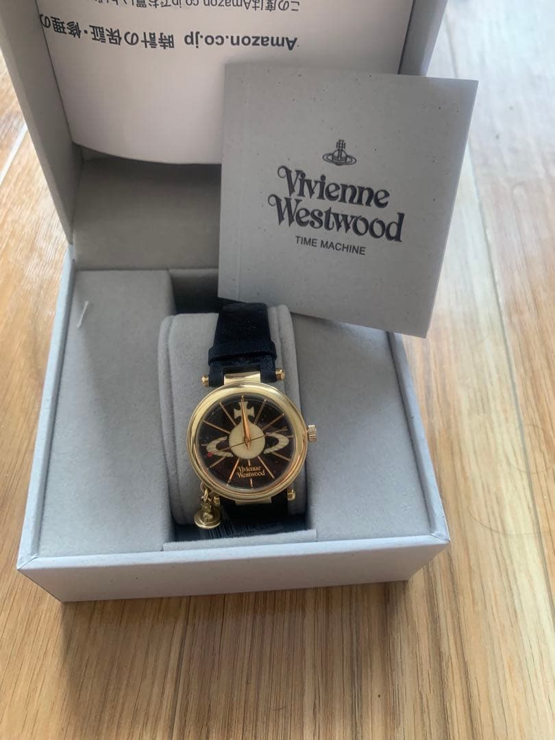 S*s様 Vivienne Westwood アナログ時計 ブラック/ゴールド