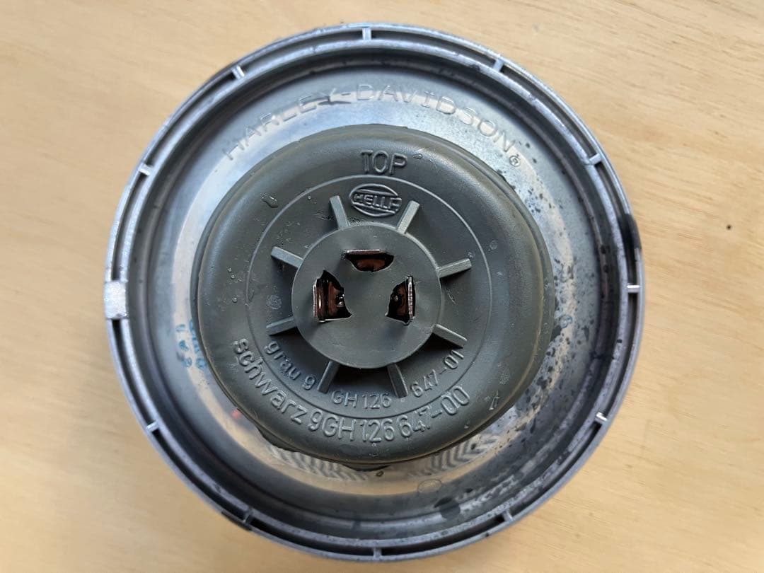 純正H4 FX XL 5-3/4 曲面レンズ ヘッドライト スポーツスター