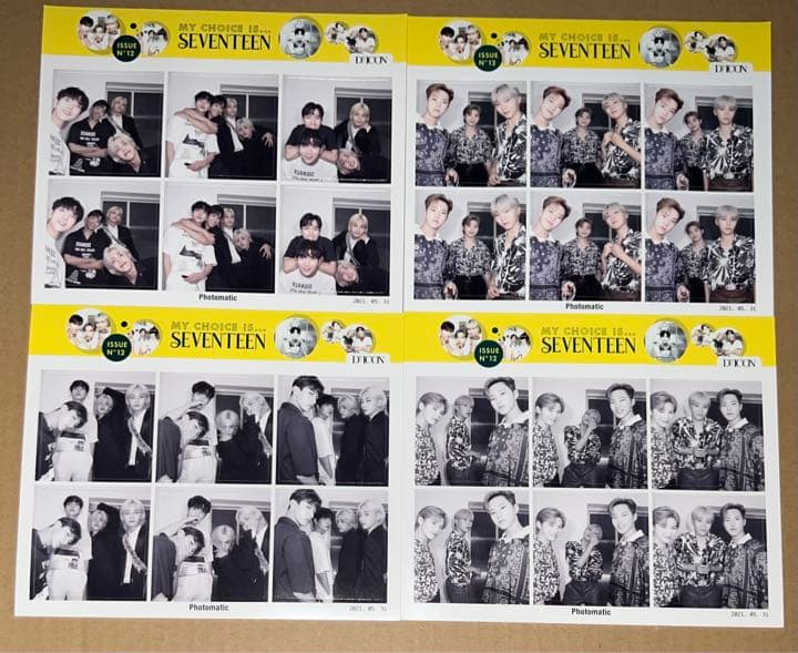 seventeen Dicon ステッカー