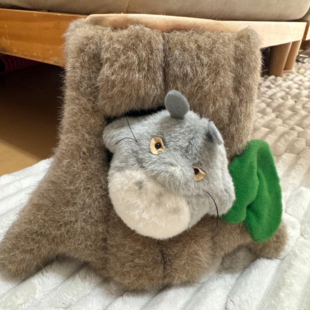 ◆激レア◆ビンテージ品　初代となりのトトロ　木の家　切り株　ぬいぐるみセット