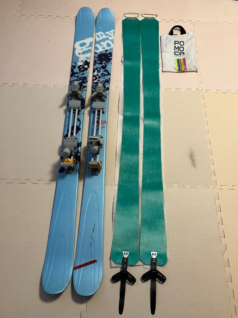 サロモン 1080 ジャンク naxoビンディング POMOCA スキーシール