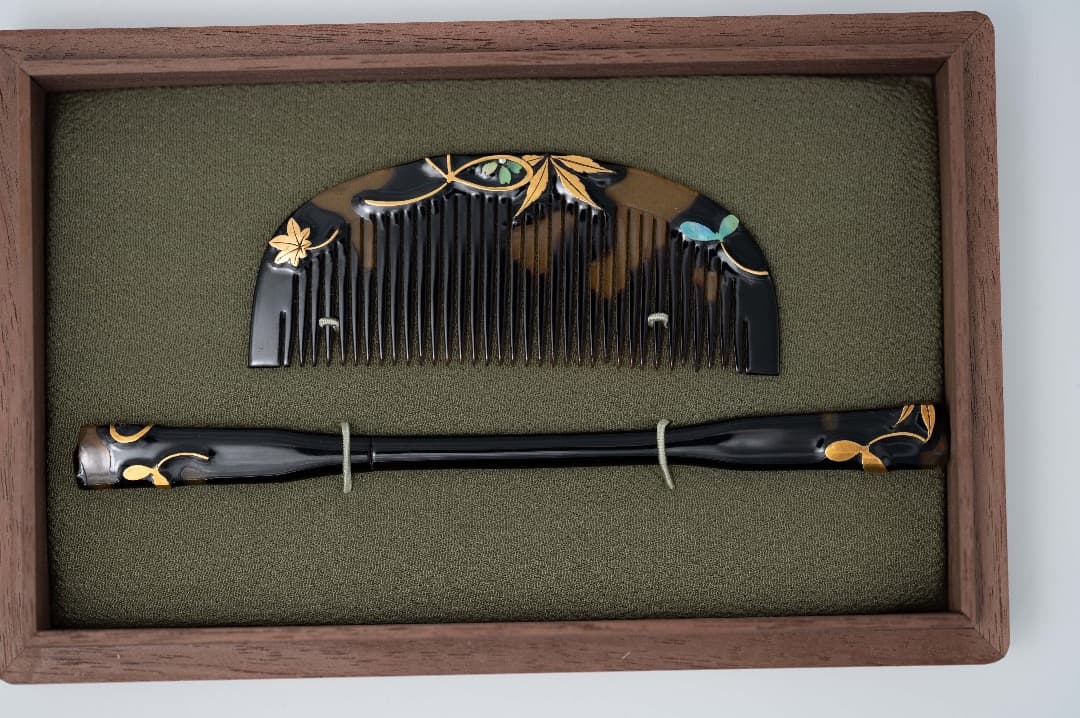 櫛 くし べっこう 江戸時代後期製