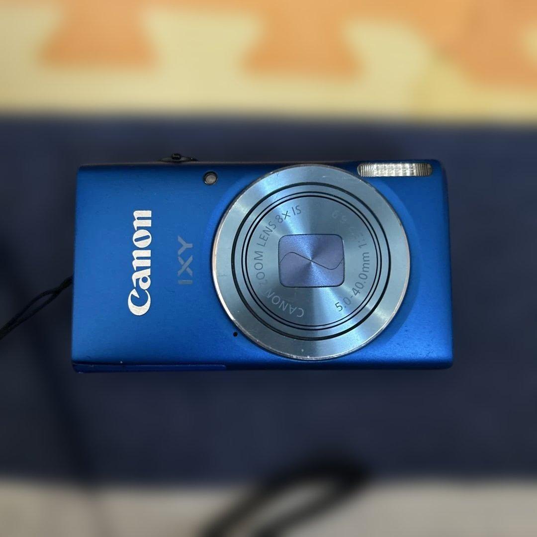 Canon IXY 90F 青 コンパクトデジタルカメラ ジャンク　本体のみ