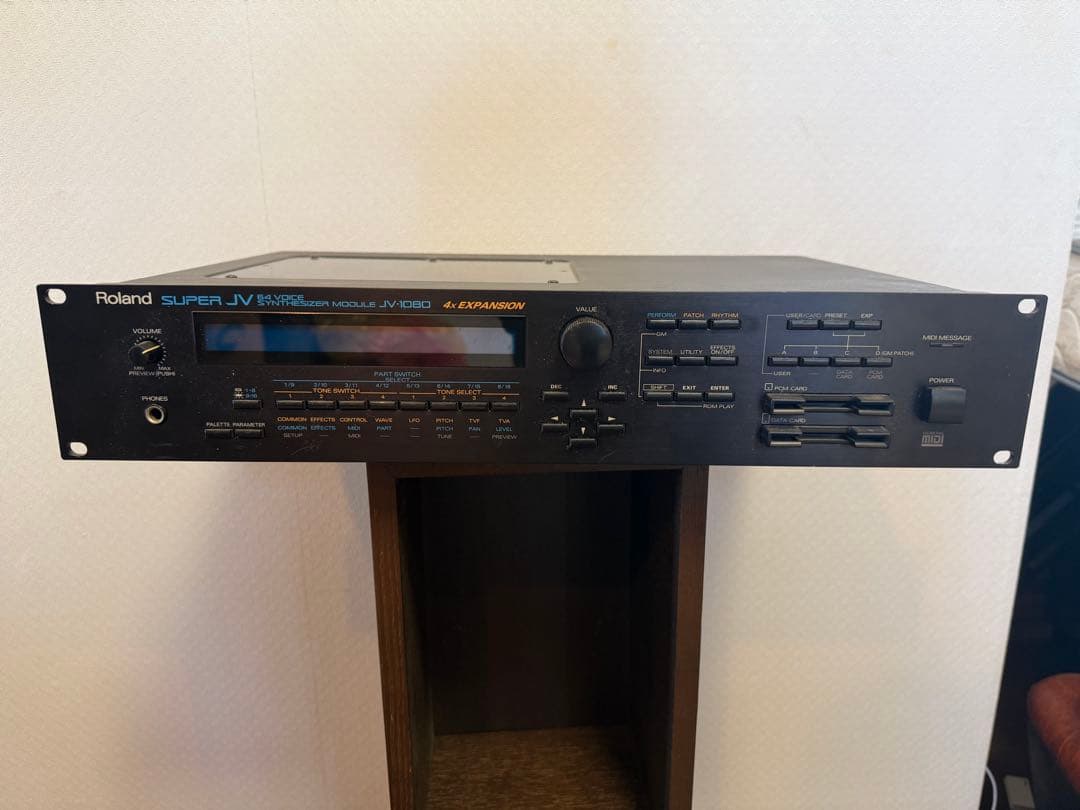 Roland SUPER JV-1080 ハードウェア音源