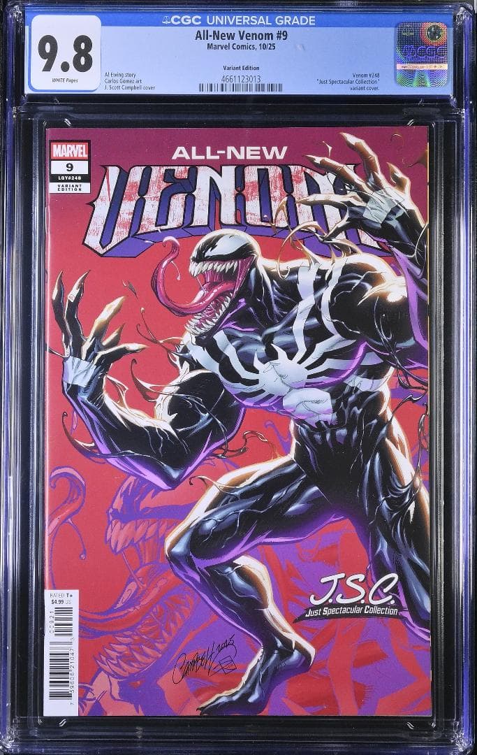 アメコミリーフ All-New Venom #9 CGC 9.8