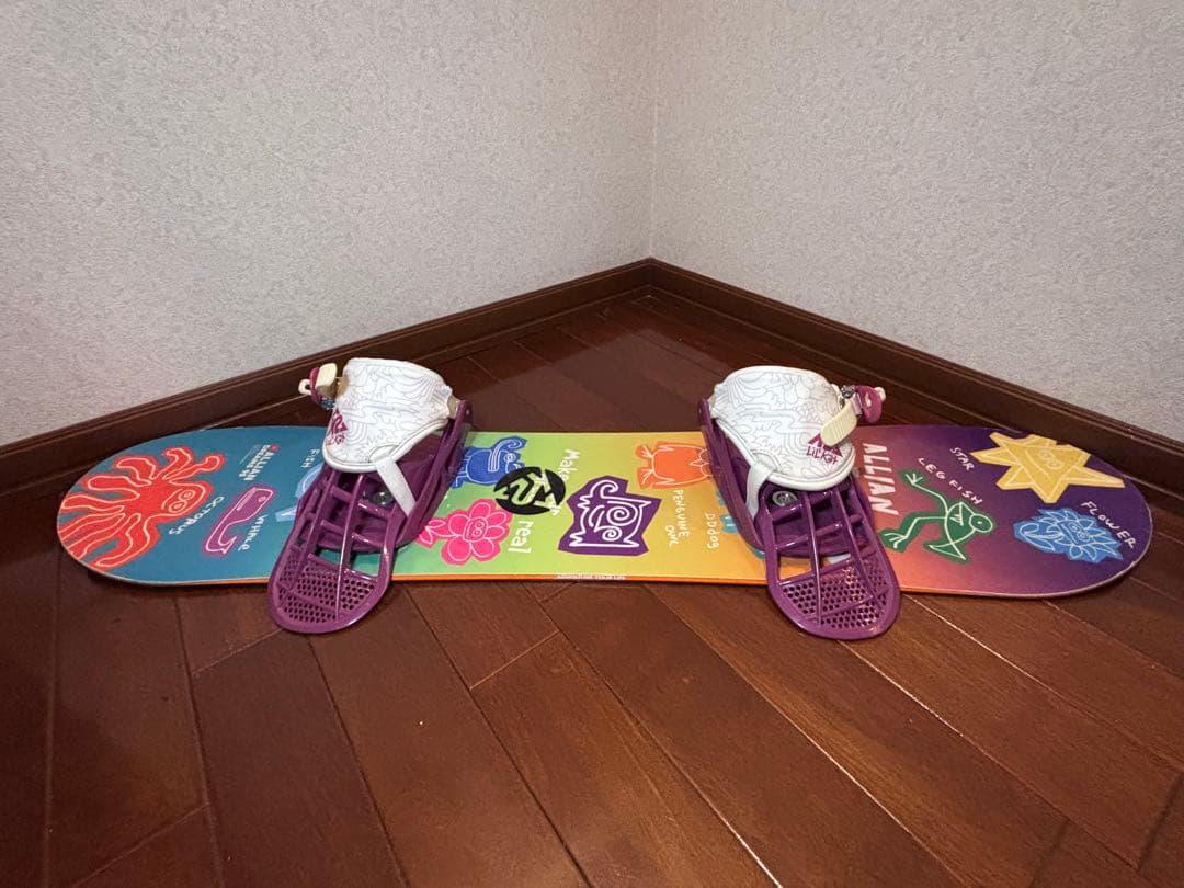 ALLIAN カラフルスノーボード 子供用