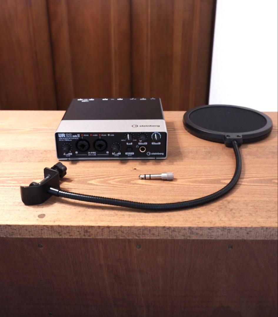 Steinberg UR22 mkII ｜USBオーディオインターフェイス