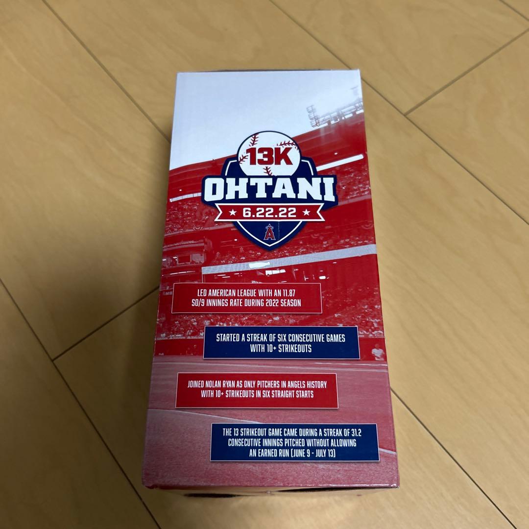 【即購入ok!!】大谷翔平　エンジェルス　13奪三振　 非売品ボブルヘッド 新品