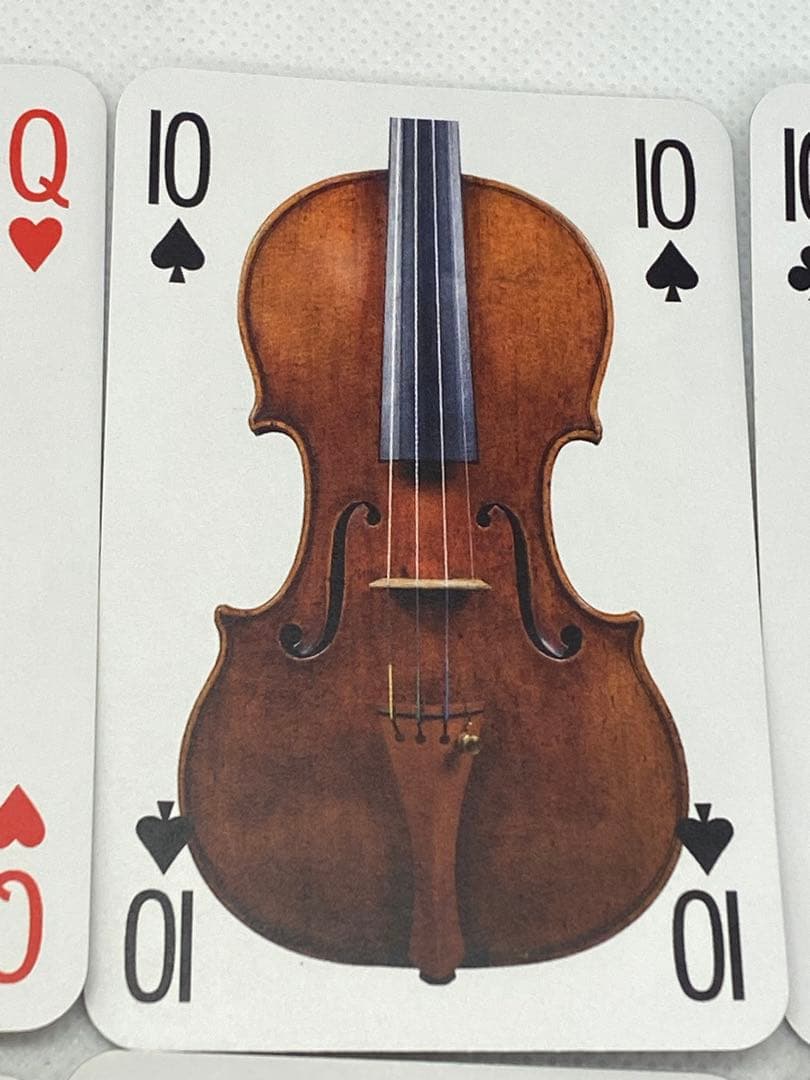 激レア　貴重　モンドムジカ　記念品　トランプ　非売品　バイオリン名作　匿名配送