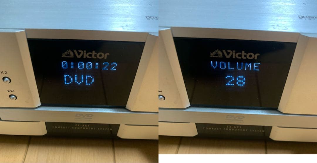 Victor EX-AK1 ウッドコーンコンポ K2搭載 ビクター