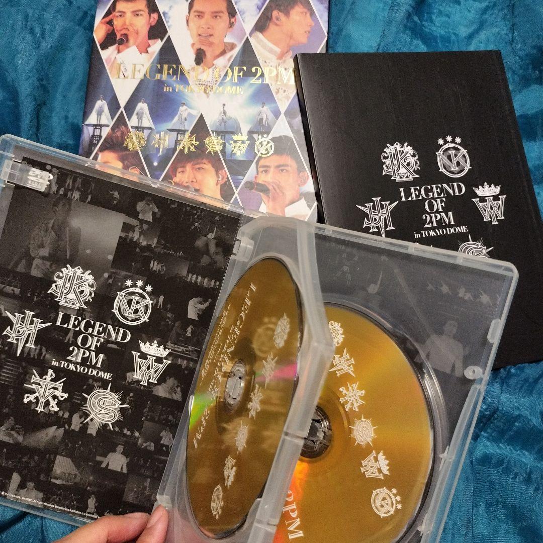 2PMOF2PM＆LEGEND完全生産限定盤DVD＆ミダレテミナLP盤CD