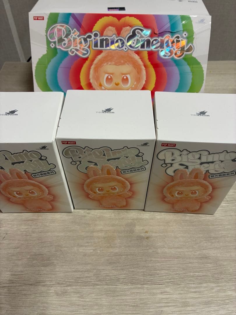 big into Energy ラブブ 3個セット