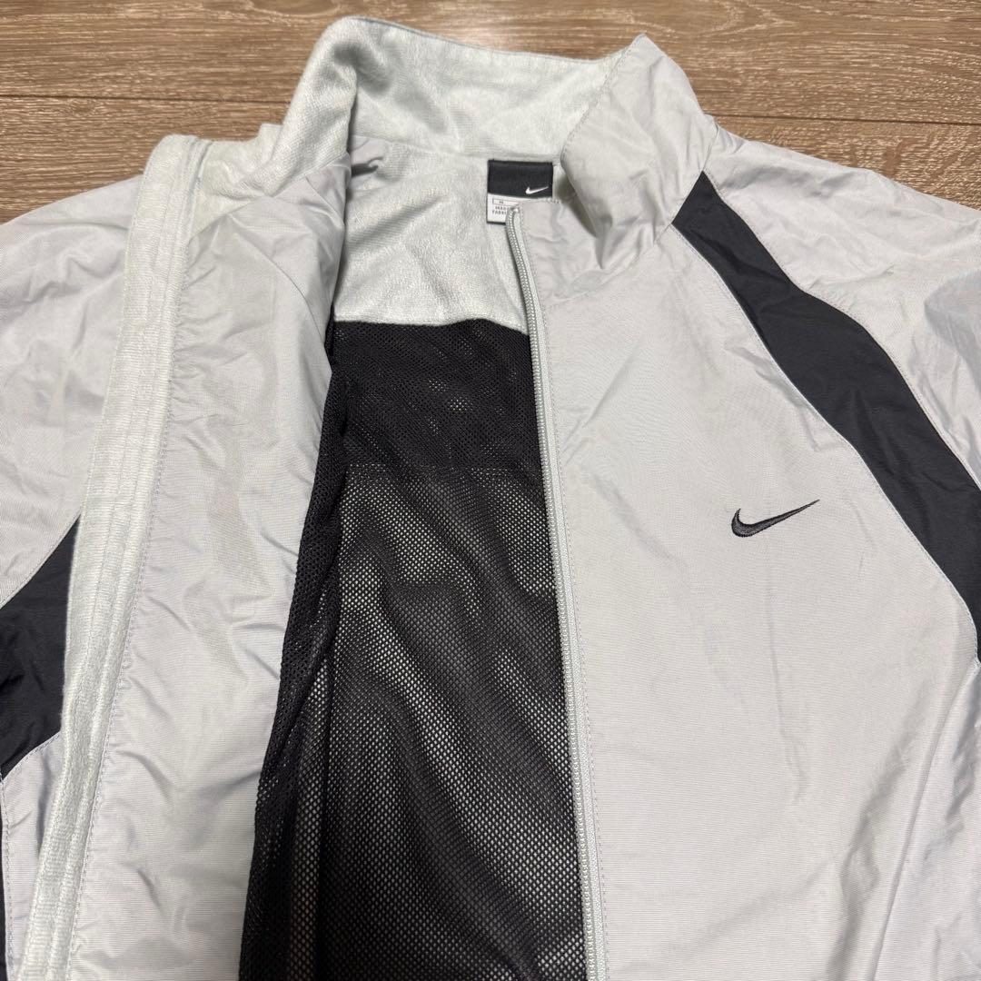 超美品 Nike old ナイキ 00s y2kナイロンジャケット 上下 L