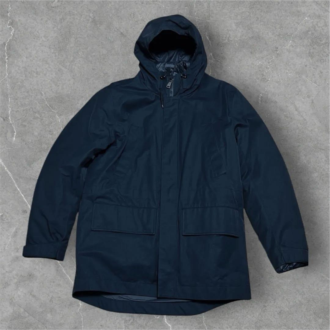 ラルフローレン 3WAYダウンコート ネイビー Mサイズ（ダウン取り外し可)