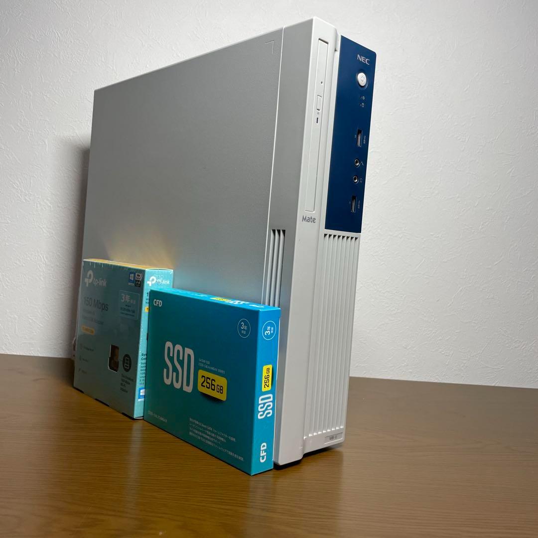 NEC デスクトップパソコン メモリ8GB 新品SSD256GB Win11