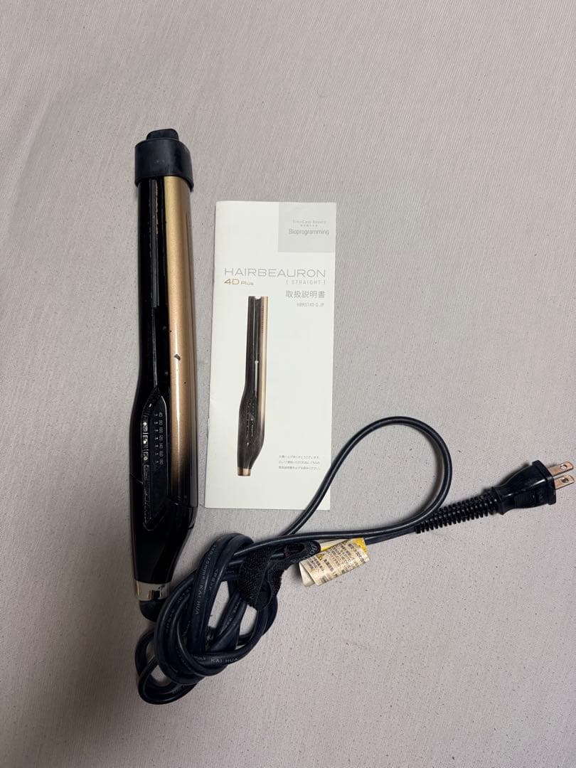 ヘアビューロン4DPlus ジャンク品　ストレートアイロン
