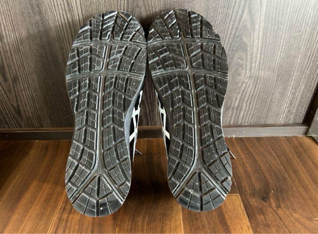 美品❗️最終価格❗️ASICS アシックス ブラック安全靴ウィンジョブ27.5cm