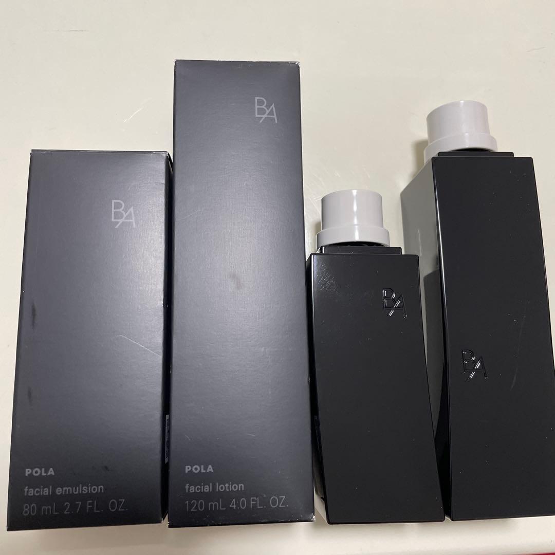 POLA BA フェイシャル ローション 120mL & エマルジョン 80mL