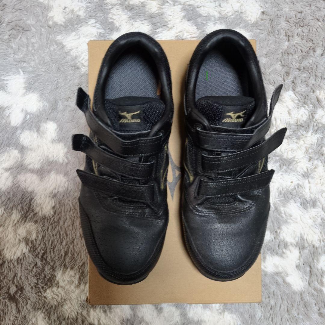 Mizuno ブラック ベルクロ 安全靴
