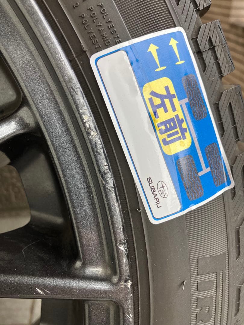 ＷＲＸスタッドレスタイヤセットＳＴＩ④