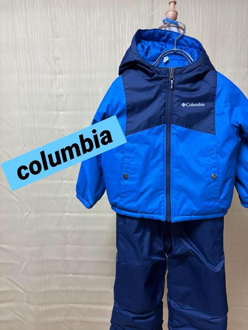 コロンビア　100 3t スキーウェア　子供　columbia 上下　キッズ