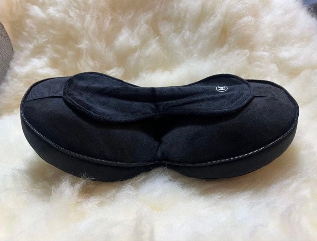 新品　値下げ交渉可能　シャネルノベルティ　旅行用アイマスク
