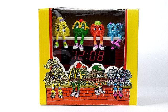 レア 90’s McDonald マクドナルド ビンテージ マックタイム 時計