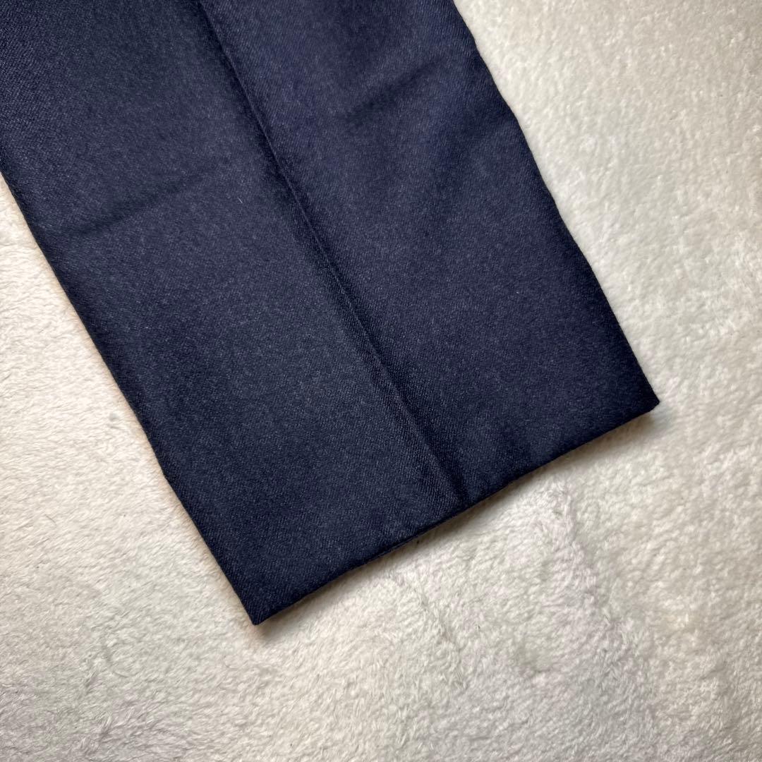 34 極美品　インコテックス　incotex スラックス　ネイビー　44