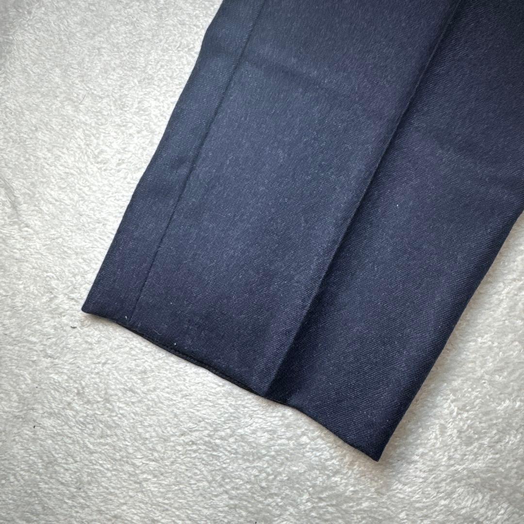 34 極美品　インコテックス　incotex スラックス　ネイビー　44