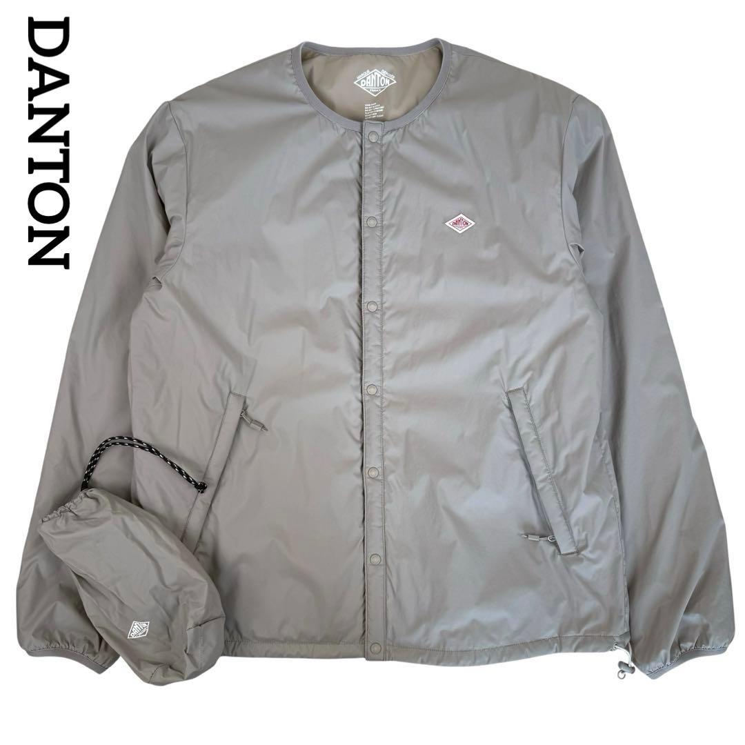 DANTON ノーカラー 中綿 インサレーションジャケット ダントン