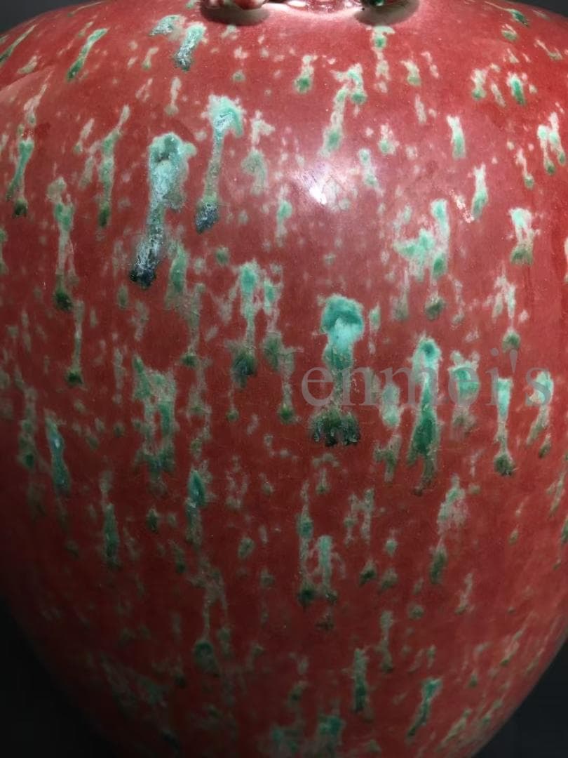 中国古陶磁、美人醉釉陶壺、陶磁器 斑点釉壺、装飾壺、観賞用壺、収蔵品、工芸美術