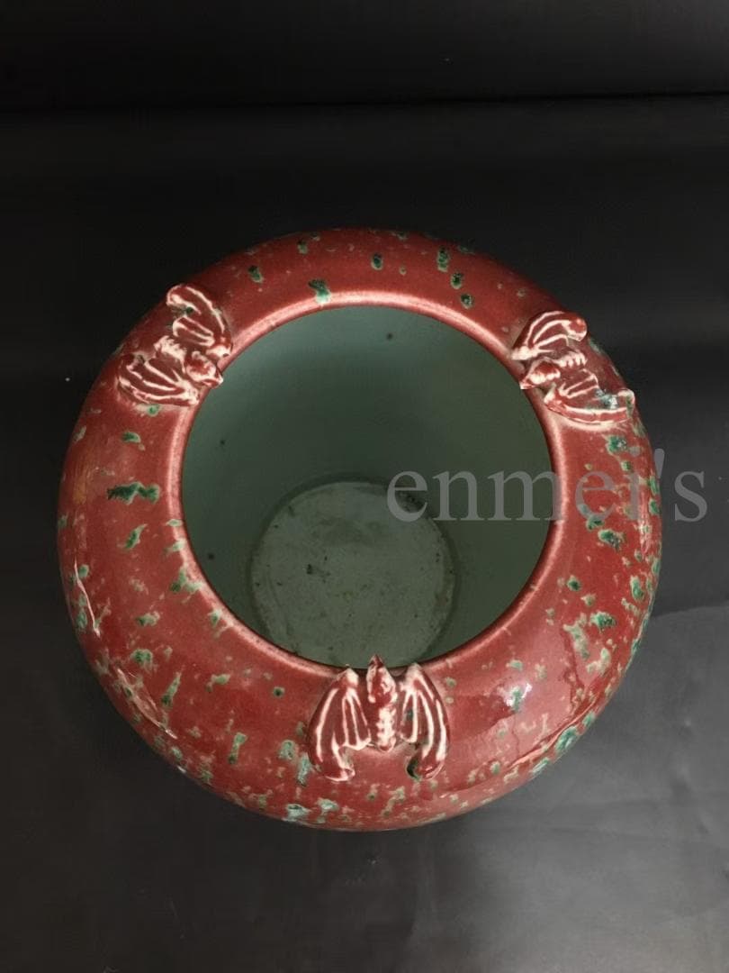 中国古陶磁、美人醉釉陶壺、陶磁器 斑点釉壺、装飾壺、観賞用壺、収蔵品、工芸美術