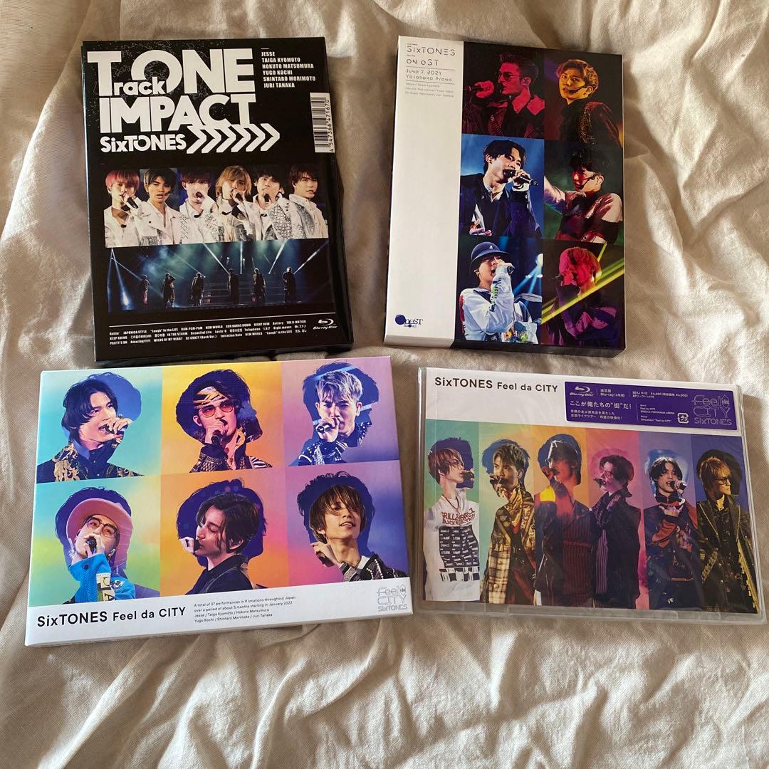 SixTONES LIVE Blu-ray4点セット