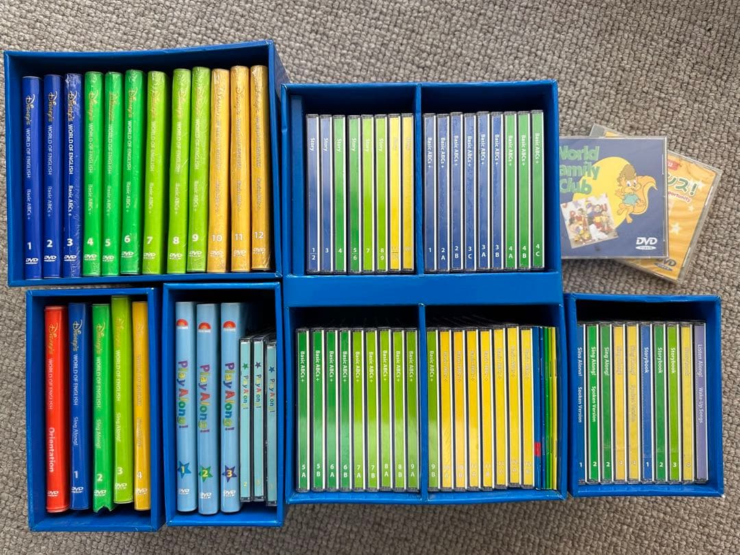 キッズ・ファミリー Disney English System  World Family edu