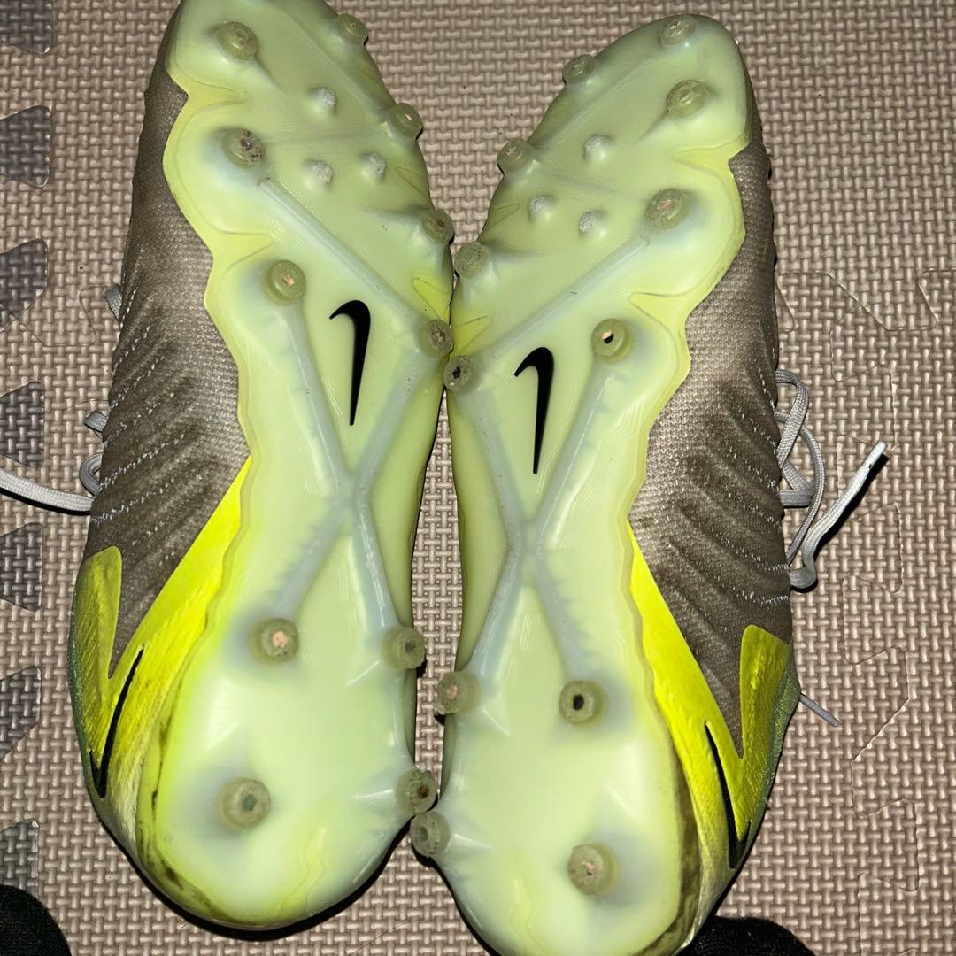Nike サッカーシューズ イエロー/グレー FG