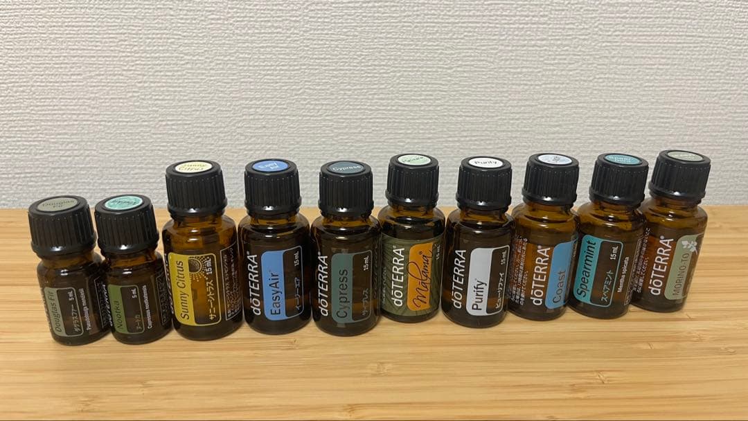 【開封済み】doTERRA エッセンシャルオイル（バラ売り不可）
